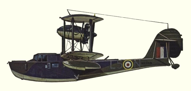 Vue d'un Walrus II (origine : Flying Boats and Seaplanes since 1910 - Kenneth Munson)