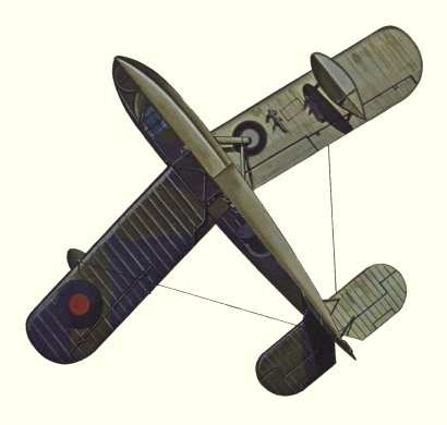 Plan d'un Walrus II (origine : Flying Boats and Seaplanes since 1910 - Kenneth Munson)