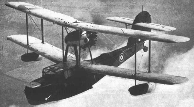 Vue d'un Walrus (photo : Jane's fighting aircraft of World War II)