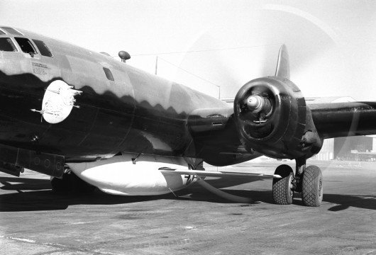 Vue du X-1 sous le B-29