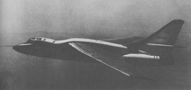 Vue d'un X-21A