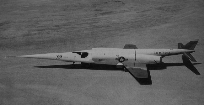 Vue du X-3 (photo : NASA)