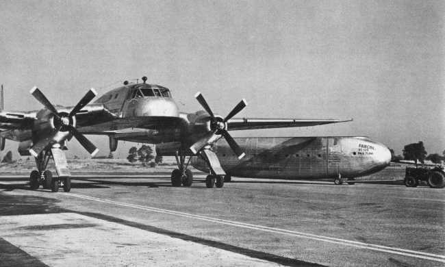 Vue du XC-120 (photo : Jane's pocket book 12 Research and experimental aircraft - Michael J.H. Taylor)
