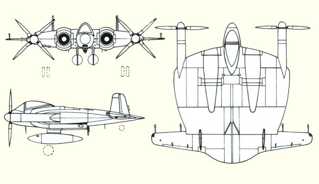 Plans du XF5U-1