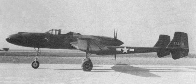 Vue du XP-54 (photo : Air Magazine)