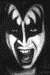 Masque de Gene Simmons, bassiste de Kiss